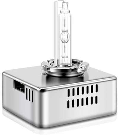 BIHEE D5S Xenon Brenner 6000K Diamond Weißlicht HID Scheinwerferbirnen 35W Scheinwerferlampe Metallstents Base Auto Scheinwerfer Birne Autolampe, 1 Lampen