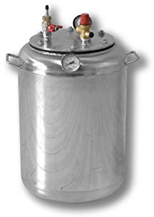 Standart hogar autoclave - diseñado para la conservación de productos domésticos (24 vasos de 0,5 litros o 14 vasos de 1 litro)