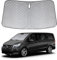 Parasol de Ventana Delantera de Coche Compatible con Mercedes Vito 2014-2024, Parasol para Parabrisas de Coche en el Interior Plegable, Protección UV Reflectante
