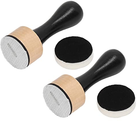 ¡Terreno de Mezcla de Tinta con 2 Manijas y 4 Esponjas para Patte de Bricolaje en Cartulina, Tarjetas y más!