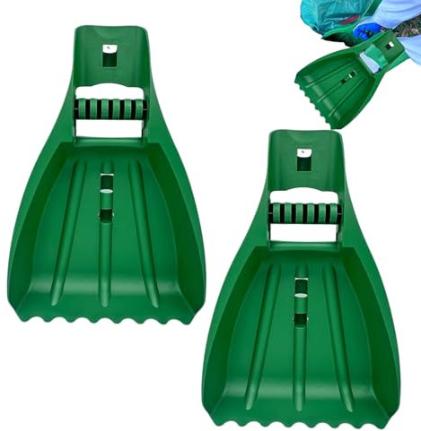 Rastrello manuale per foglie | Afferra foglie | Paletta portatile per foglie di nocciola | Attrezzi da giardinaggio ergonomici, accessori per la pulizia di foglie, tagliata, detriti del prato