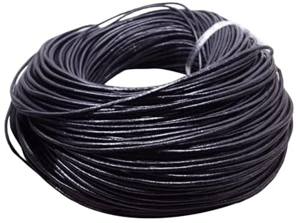 Lädersnöre Halsband 8,8 M Justerbar Wrap Till Smyckestillverkning | Tunt Lädersnöre Tillbehör Justerbar Wrap För Smycken Män Och Kvinnor Stövlar Hattar Och Nyckelband