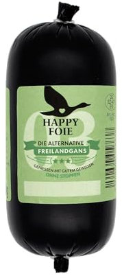 Happy Foie - Inspiriert von Foie Gras - Ohne Stopfen - Rolle (250g, Gans)