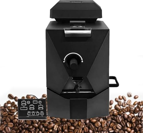 URJWAN Tostatori da caffè per Uso, Tostatore del di caffè con Tre Modi di Cottura Adjustabl, Macchina del Tostatore del Grano per Usato in Negozi di caffè, Negozi del tè del Latte