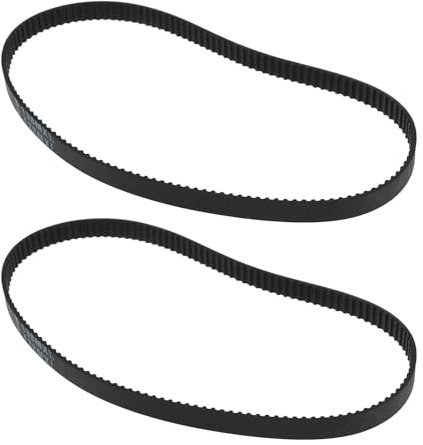 Briny River 2 x Drucker-Antriebsriemen 20006 79866M, kompatibel mit Zebra 203dpi ZT410 ZM400 S4M Z4M Thermo-Etikettendrucker