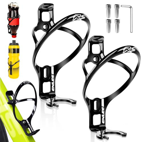 Desing Wish 2 Pièces Porte Gourde Velo PC Bidon Porte Velo 22g Porte Gourde VTT Velo Route Bouteille Vélo Porte-bidons Support Gourde Velo Route VTT Accessoires Cadeau Anniversaire
