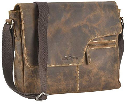 Greenburry Vintage Original Umhängetasche Leder 32 cm