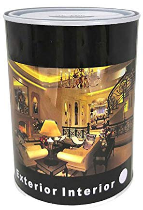 H HANSEL HOME Pintura Esmalte al Disolvente para Madera y Metal, Pintura Alquidica de Rápido Secado para Superfícies Interiores y Exteriores(Verde Primavera, 750 ML)