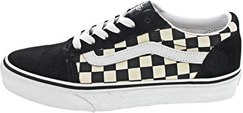 Vans Damen Ward Sneaker, (Checkerboard) Black/White, 39 EU
