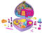 Polly Pocket HGT15 - Kunst-Atelier Spielset, Schatulle mit Micro Shani-Puppe und Freundin, inklusive Pinsel und 12 weitere Zubehör-Teilen und Trage-Riemen, Spielzeug für Kinder ab 4 Jahren