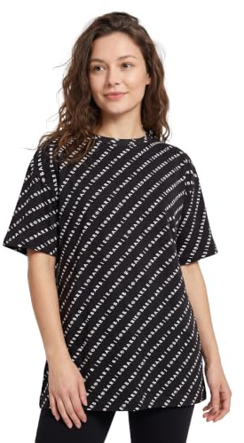 Barbie Oversized T-shirt damer docka logo svart kläder Large