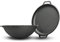 4BIG.fun Gusseisen Kazan 15 L Schwenktopf Kasan mit Deckel-Bratpfanne Wokpfanne Grill Cast Iron Campingtopf Kessel Asia Wok Traditioneller Gusstopf Grillwok