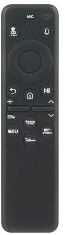 BN59-01432A BN59-01432D BN59-01455E New Sustituir el Mando a Distancia por Voz Samsung 2024 Crystal UHD 4K Smart TV QN55QN90CDFXZA QN55QN95BAFXZA QN55QN95BDFXZA QN55S90CDEXZA QN55S90CDFXZA