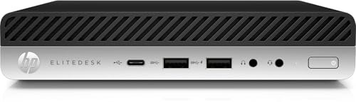 HP EliteDesk 800 G3 Mini Intel i5-6500T 8GB RAM 256 GB SSD 4-Thread 2,5 GHz Business Office Multimedia Computer mit 3 Jahren Garantie! USB 3.0 | WLAN | Windows 11 Prof. 64-Bit inkl USB Stick