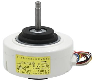 UPEHBTIN DC-Lüftermotor for Klimaanlagen, Kompatibel Mit Mitsubishi, J118H95 DC340V 30W 1200 U/min SIC-37CVL-D830-2A RC0J30-CH Klimaanlagenteile Klimaanlagenlüfter