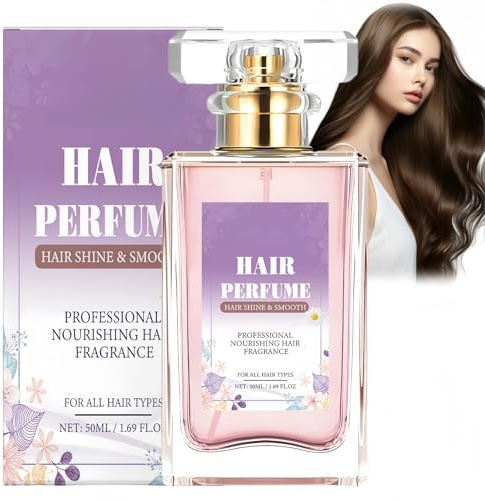 Long Lasting Hair Perfume for Women,Hair Fragrance & Body Mist Spray with Nourishing Chamomile Essential Oil,Hydrating Shine Perfume to Eliminate Odours & Leave Hair Soft,50ml
