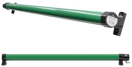 Riscaldatore per serra a tubo da 1,2 m, antigelo, 240W, ECOHEAT, montaggio a parete, riscaldatore invernale silenzioso per bagno, serra, stanza di coltivazione, capanno, garage, giardino