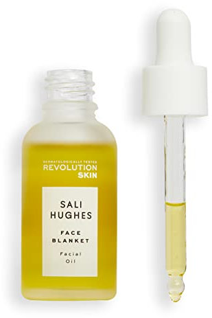 Revolution Skincare London X Sali Hughes Face Blanket Facial Oil, Refresh Dull Skin, Extra Moisturising For All Skin Types, 30ml
