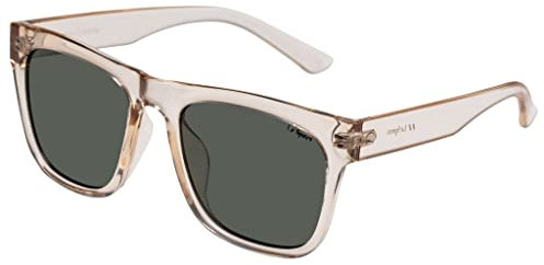 Le Specs IMPALA SAND - Sonnenbrille für Damen und Herren Rechteckige Rahmenform mit hohem UV-Schutz LSP2102386