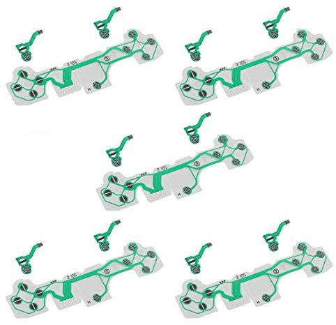 Dpofirs Per Controller Film Conduttivo, 5 Set Tastiera di Ricambio Film Conduttivo Per Controller
