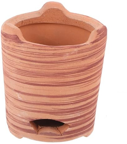 VINTORKY Grillofen Aus Ton Für Camping Tragbarer Holzkohleofen Für Balkon Und Garten Leichter Und Kompakter Bbq Ofen Multifunktional Grillen Kochen Benutzerfreundliche Feuerstelle