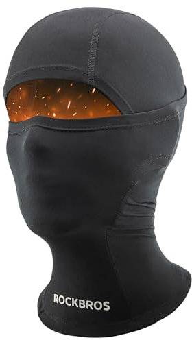 ROCKBROS Kinder Sturmhaube Warmes Thermo Balaclava Gesichtsmaske Winter Skimaske Sturmmaske für Mädchen Jungen, Outdoor-Sports Radfahren Skifahren Snowboarden Größen M
