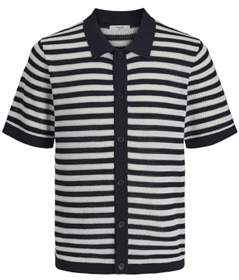 JACK & JONES Jprblajones - Polo de Punto para Hombre, Azul Oscuro, XL