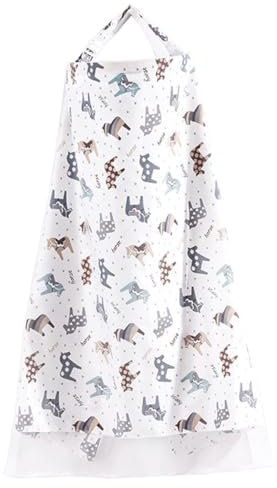 ZEPIQOR Stilltuch, stilltuch für unterwegs, Stillschal für Baby Mutter, Stillschal für Unterwegs, Kinderwagenabdeckung, Nursing Cover, Stillen, Breastfeeding Cover