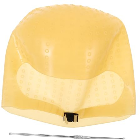 Cabilock Gorro para Mechas de Silicona Reutilizable Profesional para Tinte y Resaltado de Cabello Flexible para Salón y Uso Casa