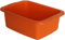 START Macchiavelli catino rettangolare arancione. Bacinella in plastica di capacità 10L. Vaschetta multiuso misure 42 x 31 x 15,5 cm