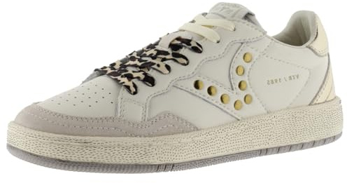 victoria 1985 Sneaker Smash Pelle & Pezzi Metallizzate & Logo retrò & Borchie 8806115 per Donna Crema 40