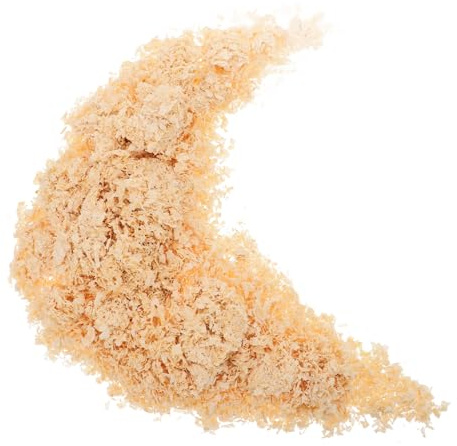 Toddmomy Lecho de Madera Natural para Pequeños Animales de Serrín para Hámster Conejos y Reptiles Aislante y Reutilizable para Coop de Pollos y Terrarios