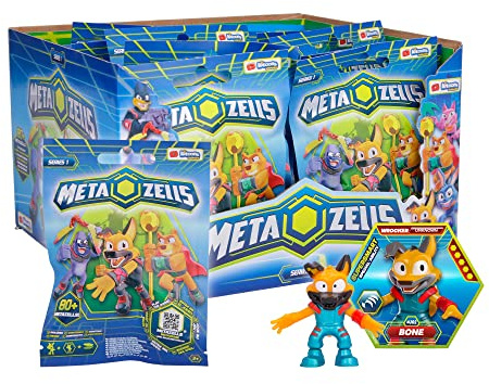 METAZELLS IMC Toys Pack 24 Personaggi S1 | Sorpresa Collezionabili dei Tuoi Preferiti Con Carte da Gioco e Leaflet +3 Anni (Lingua Italiana)