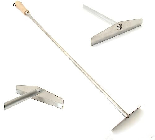 Pizza Oven Tool | Coal Ember Rake Tool | Wood Burning Oven Tools | Fireside | Fireplace | Chimenea | Firepit | Pizza Oven | Indoor Fire | Outdoor Fire | WFO | Log Burner |Fireplace Tool