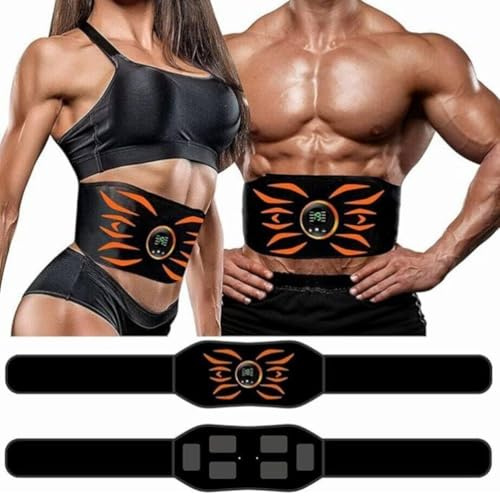 LOFFU Estimulador Muscular ABS - estimulador de Entrenamiento Muscular Corporal de Fitness Inteligente EMS