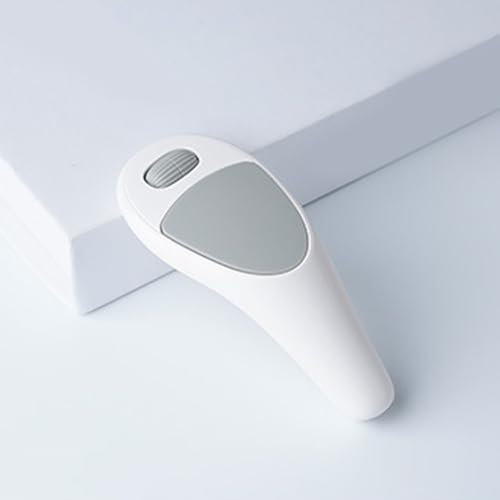 gihusrzx Mouse ad anello Bluetooth, pulsante di presentazione wireless, rullo video e ruotatore di pagina, mouse per tracciare le dita portatile, portata 10 m e compatibile con Bluetooth V5.0, bianco