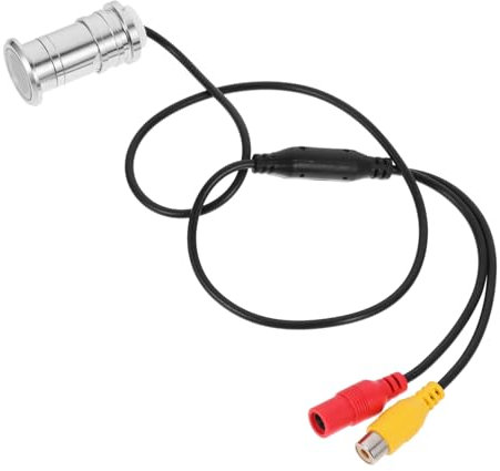 KONTONTY Visor De Mirilla De Puerta 1089 Cámara De Vídeo Cmos 1/4 700tvl, Ángulo De Visión 90° y Sensor Agujero Del Ojo Puerta Para Vigilancia Interior, Consumo Operación 8-12v