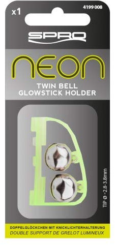 Spro NeonClip On Double Bell Holder Aalglocke