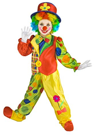 Ciao Clown clown maskeradkostym Multifärg, 4-5 år