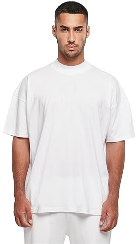 Build Your Brand Homme Surdimensionné À Col Rond T-Shirt, Blanc., L EU