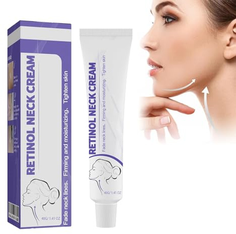 Grgowe Neck Cream, Uppstramande Halskräm, Anti-Rynkningskräm, Halskräm, Stramande Kräm, Hals Vårdkräm, Rynkborttagande Gör Nackens Hud Slätare (1)