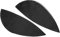 SIKUAI 2 STÜCKE Auto Innenraum Armaturenbrett Beide Seiten Rahmen Panel Trim Aufkleber Schutz Dekoration Carbon Fiber Schwarz Für 3 Serie E90/E92 2005-2012