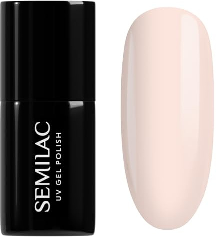 Semilac UV Nagellack 929 Barely Butter 7 ml – Beiger Nude-Ton, Cremiges Finish – Choose Your Summer Kollektion