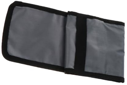 Milisten Heavy Duty Oxford Cloth Bbq Skewer Storage Bag Portable Grill Utensil Organizer for Outdoor Camping Picnic Barbecue Forks Holder and Lightweight
