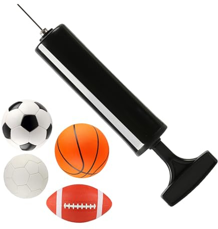 Pompa Ad Aria - Facile Da Trasportare, Pòmpe Da Pallacanestro, Pompa A Pallone Da Sport Portatile, Pompia A Bàllon D'Aìr | Pallavolo ump Spλorts Bałl Půmp Ai Pump† Per Biciclette, Vòlleyball, Calcio