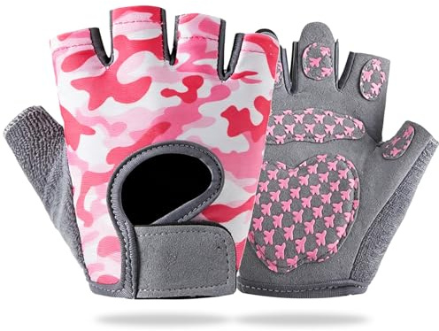 Zasjon Guantes Bici Niño, Guantes Ciclismo Niño, Seda de Hielo Transpirable y Antideslizante para Niños y Niñas, Adecuado para Motocross, Bicicleta, Skate y Deportes Al Aire Libre