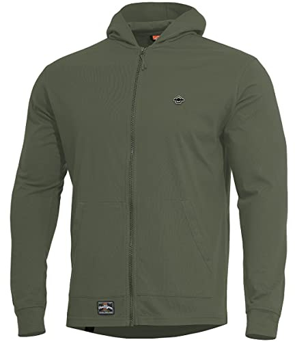 Pentagon Uomo Agis Ring Spun Maglione Camo Green Taglia L