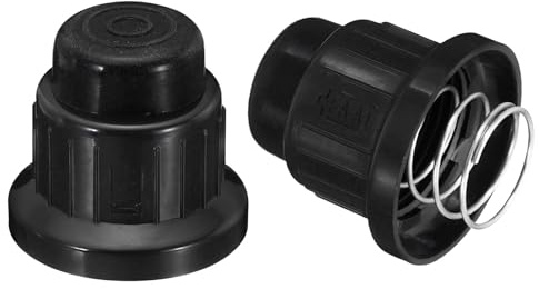 PATIKIL AA Battery Igniter Cap, 2pcs AA Battery Push Button Igniter Caps Replacement Switch Gas Grill Spark Generator for Propane Gas Fire Pit Electronic