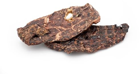 SAM SNACK POLMONE BOVINO ESSICCATO PER CANI 100% NATURALE DIETA BARF PREMIETTI (250 grammi)