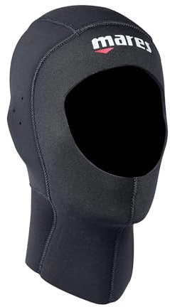 Mares Flexa Capucha Unisex - Adulto, Negro, L